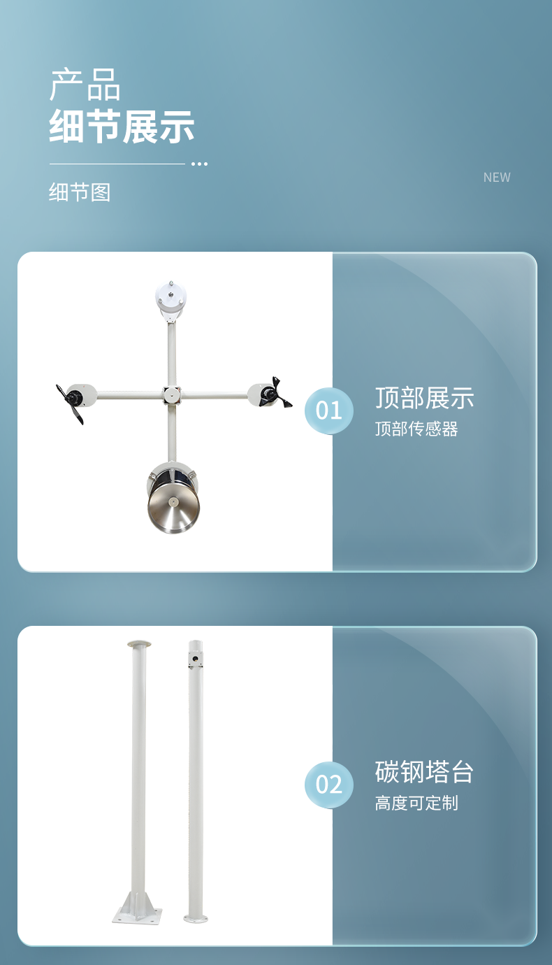 農業氣象站細節展示 七要素農業氣象站